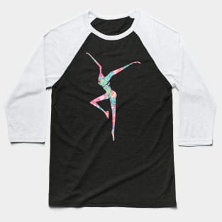 Crayon Foot Baseball T-Shirt